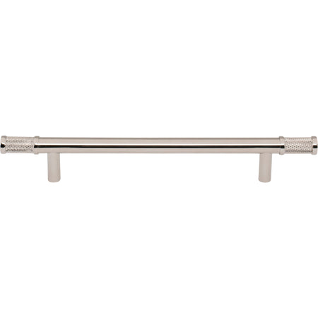 Top Knobs TK3234PN: 6-5/16" cc Burnham Bar Cabinet Pull - Polished Nickel