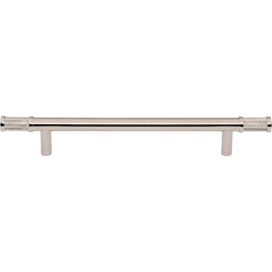 Top Knobs TK3234PN: 6-5/16" cc Burnham Bar Cabinet Pull - Polished Nickel
