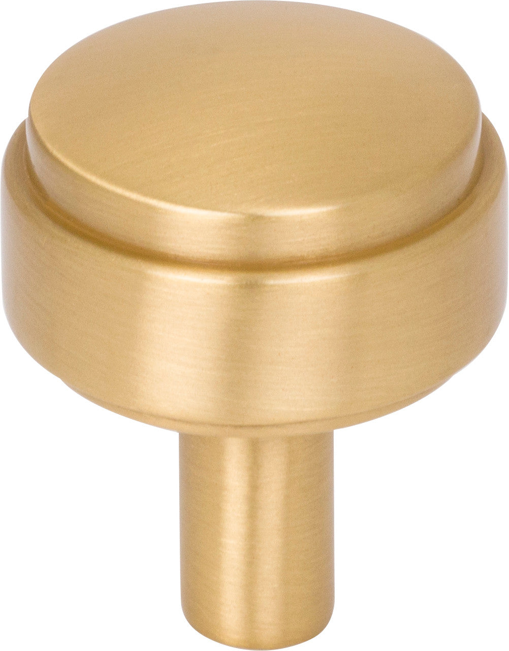 Jeffrey Alexander 885BG: 1-1/8" Hayworth Cabinet Knob - Brushed Gold