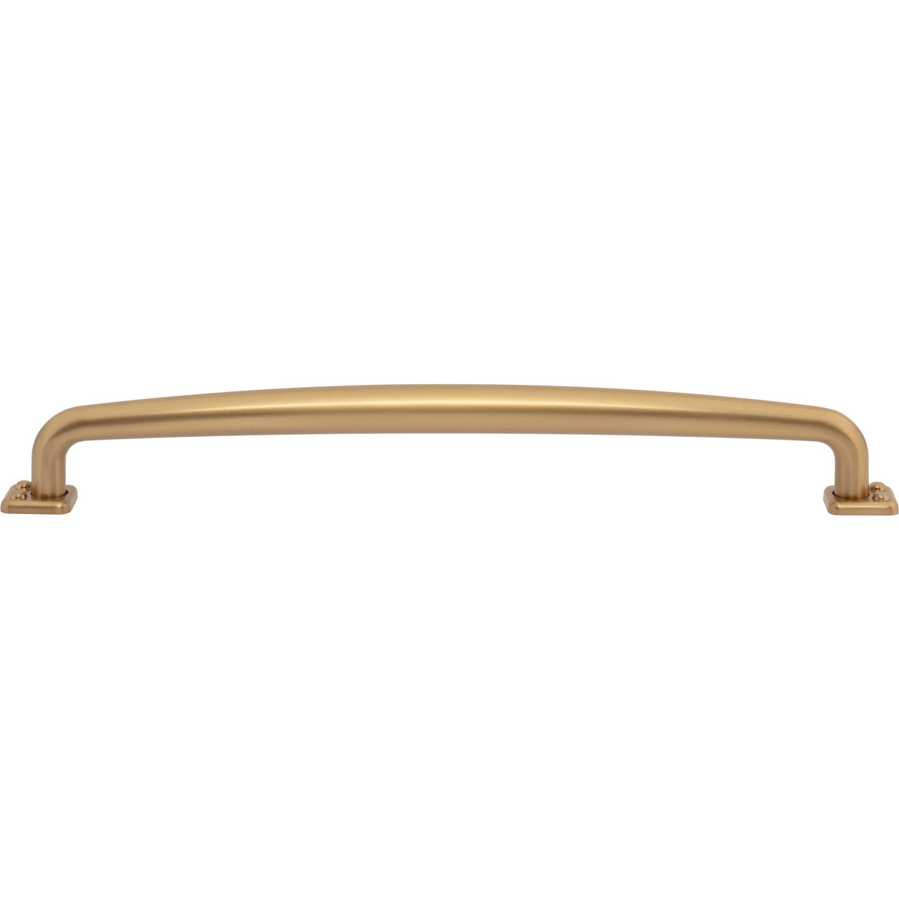 Atlas A545-WB: 8-13/16" cc Benning D-Handle Cabinet Pull - Warm Brass