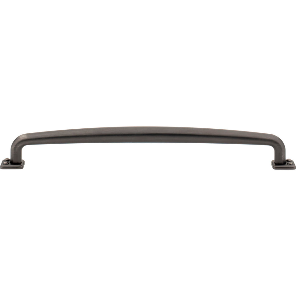 Atlas A545-SL: 8-13/16" cc Benning D-Handle Cabinet Pull - Slate
