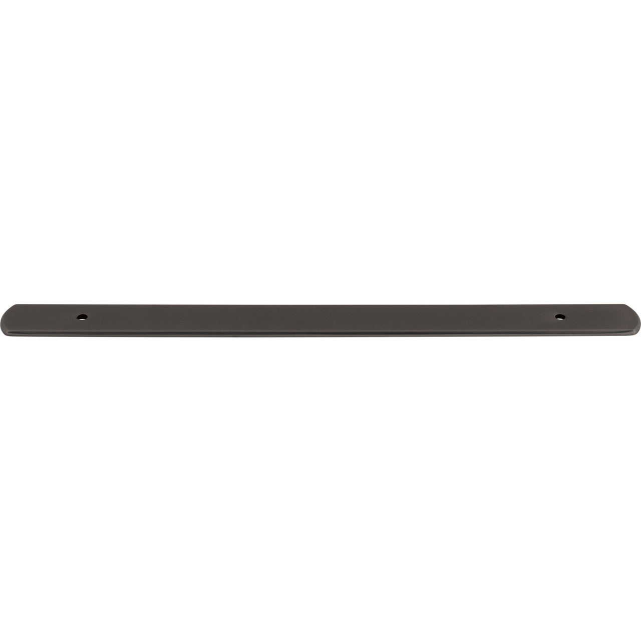 Top Knobs TK3275AG: 11-13/16" Wescott  Backplate - Ash Grey