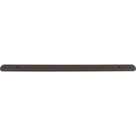 Top Knobs TK3275AG: 11-13/16" Wescott  Backplate - Ash Grey