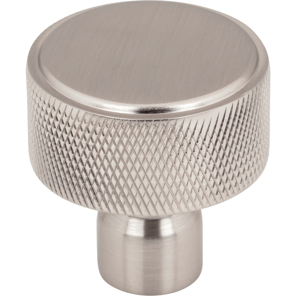 Top Knobs TK3261BSN: 1-1/4" Garrison Cabinet Knob - Brushed Satin Nickel
