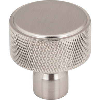 Top Knobs TK3261BSN: 1-1/4" Garrison Cabinet Knob - Brushed Satin Nickel