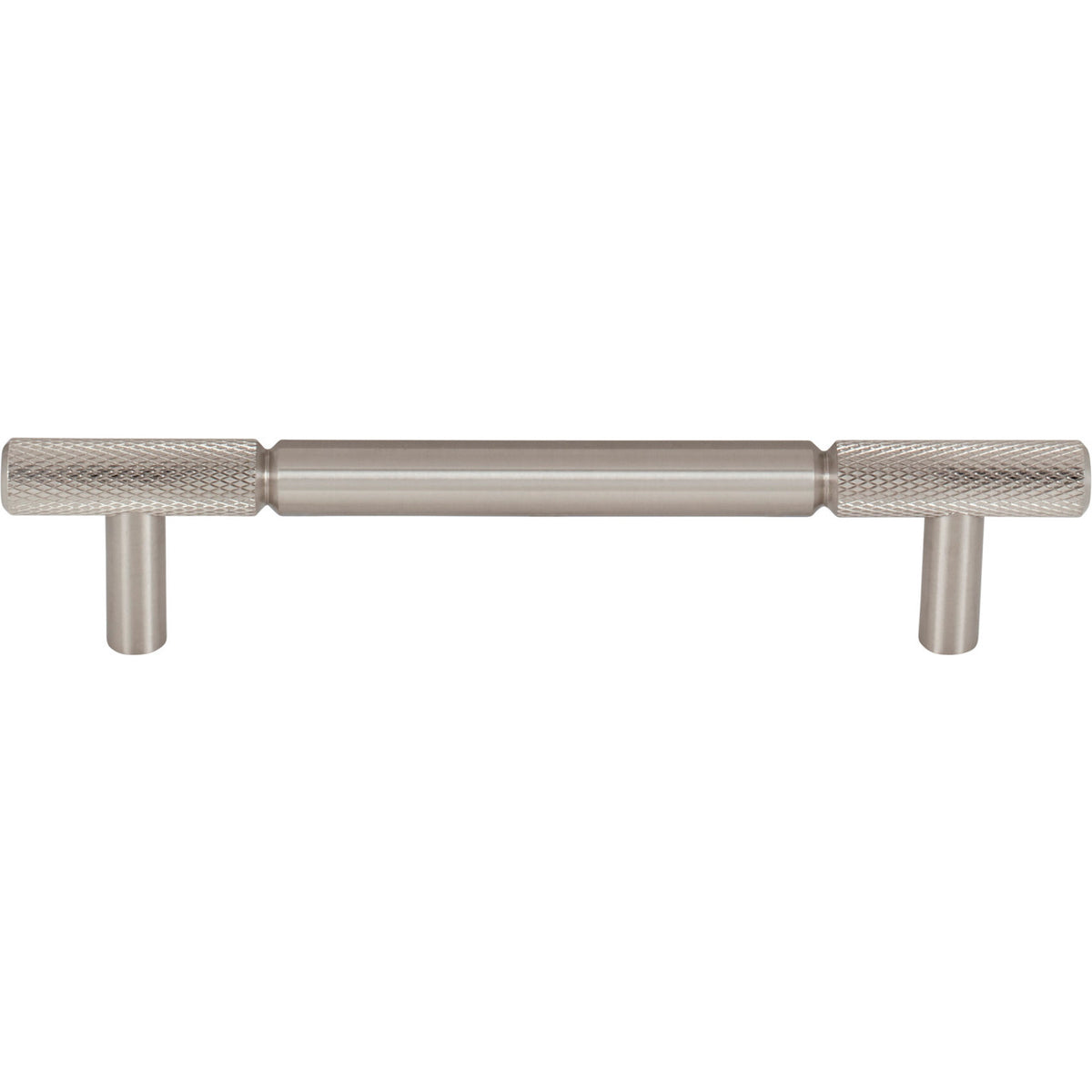 Top Knobs TK3241BSN: 5-1/16" cc Prestwick Bar Cabinet Pull - Brushed Satin Nickel