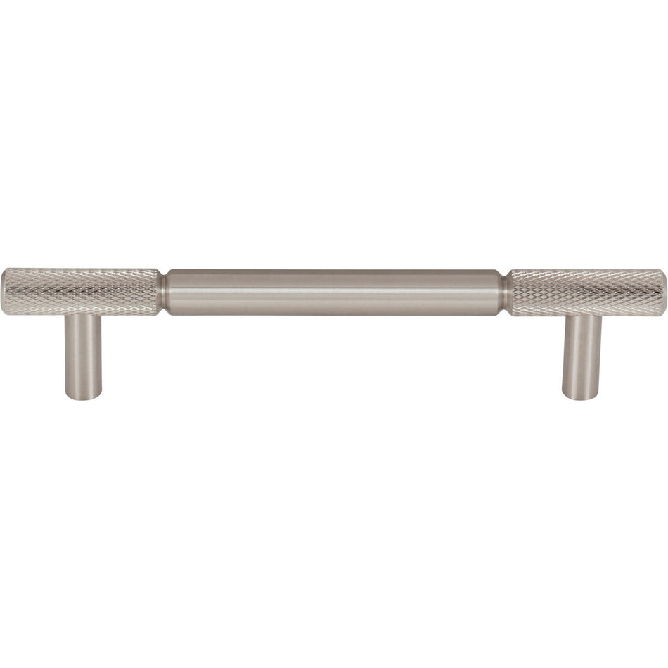 Top Knobs TK3241BSN: 5-1/16" cc Prestwick Bar Cabinet Pull - Brushed Satin Nickel