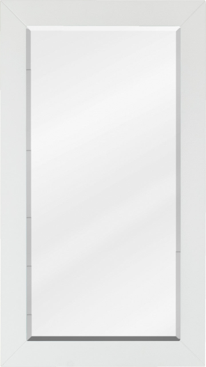 Jeffrey Alexander 16" Cade Mirror - White Frame