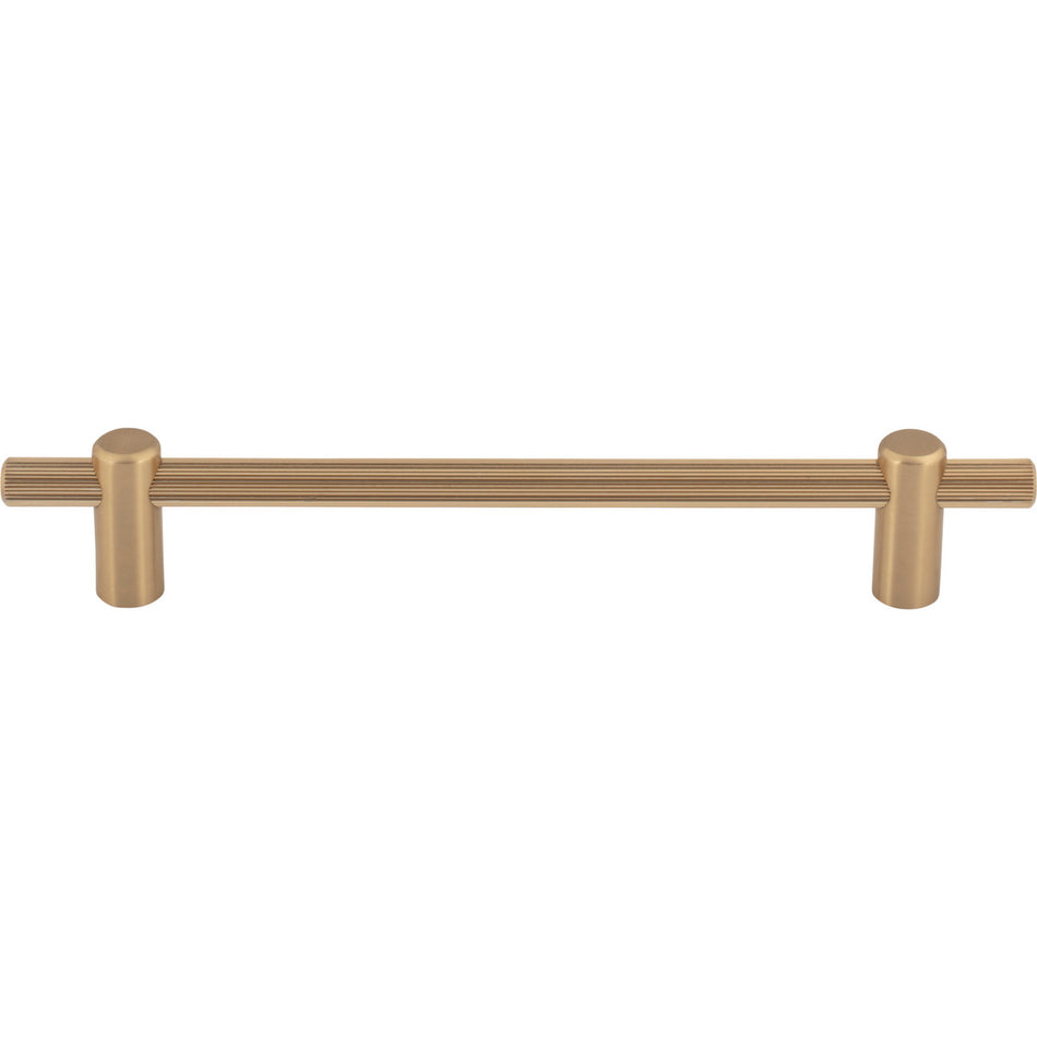 Top Knobs TK3254HB: 6-5/16" cc Dempsey Bar Cabinet Pull - Honey Bronze