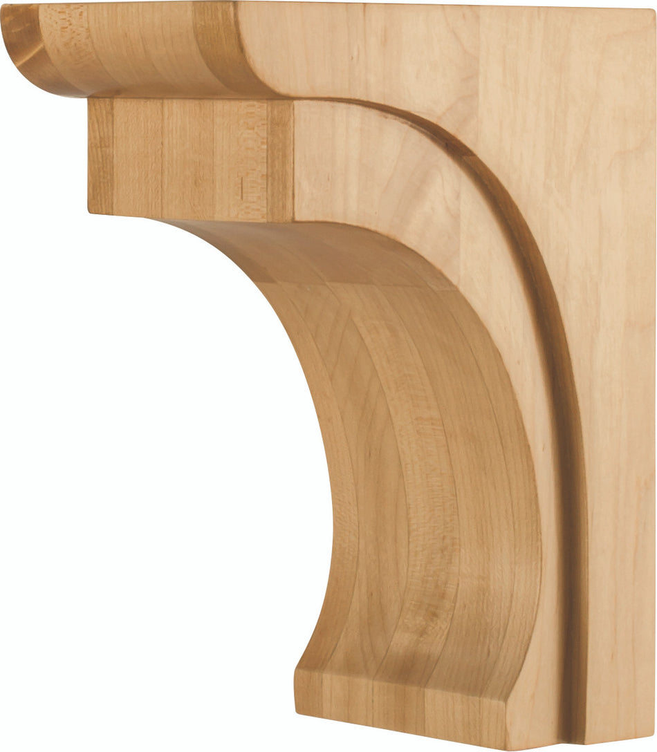 Hardware Resources COR36-1-RW: Cove Corbel - Rubberwood
