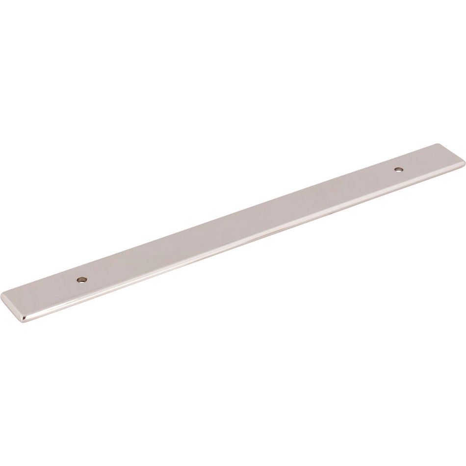 Top Knobs TK3284PN: 1" Radcliffe  Backplate - Polished Nickel