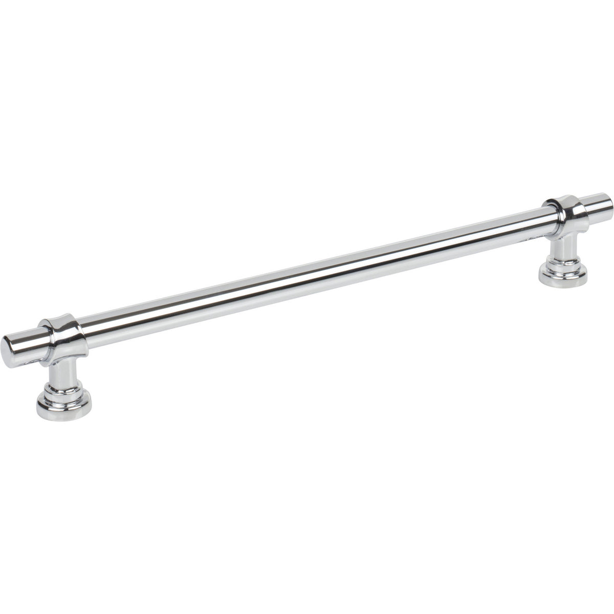 Top Knobs M2744: 8-13/16" cc Dakota Bit Cabinet Pull - Polished Chrome