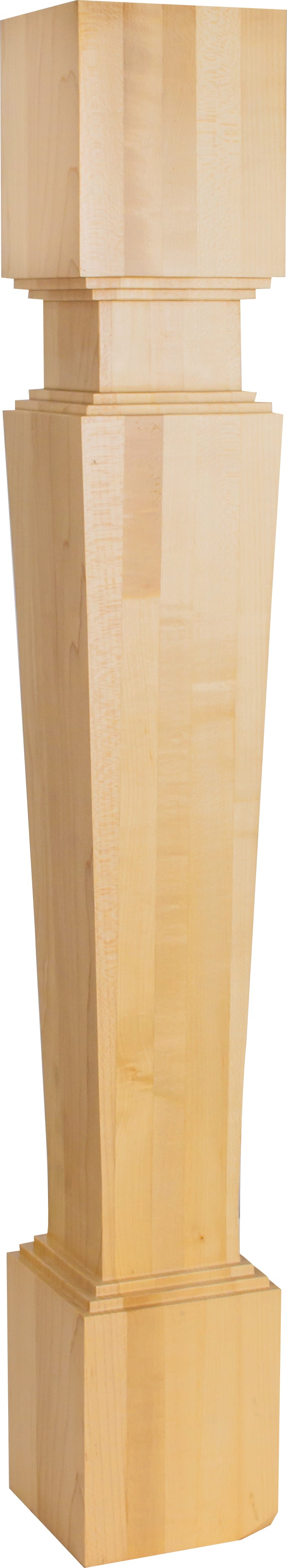 Hardware Resources P36ALD: 5" x 5" x 35-1/2" Stacked Post - Alder