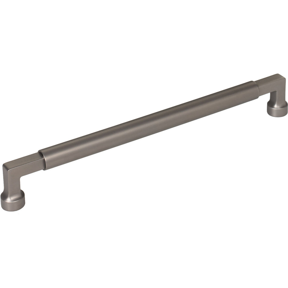 Top Knobs TK3095AG: 8-13/16" cc Regent's Park Cumberland Cabinet Pull - Ash Gray