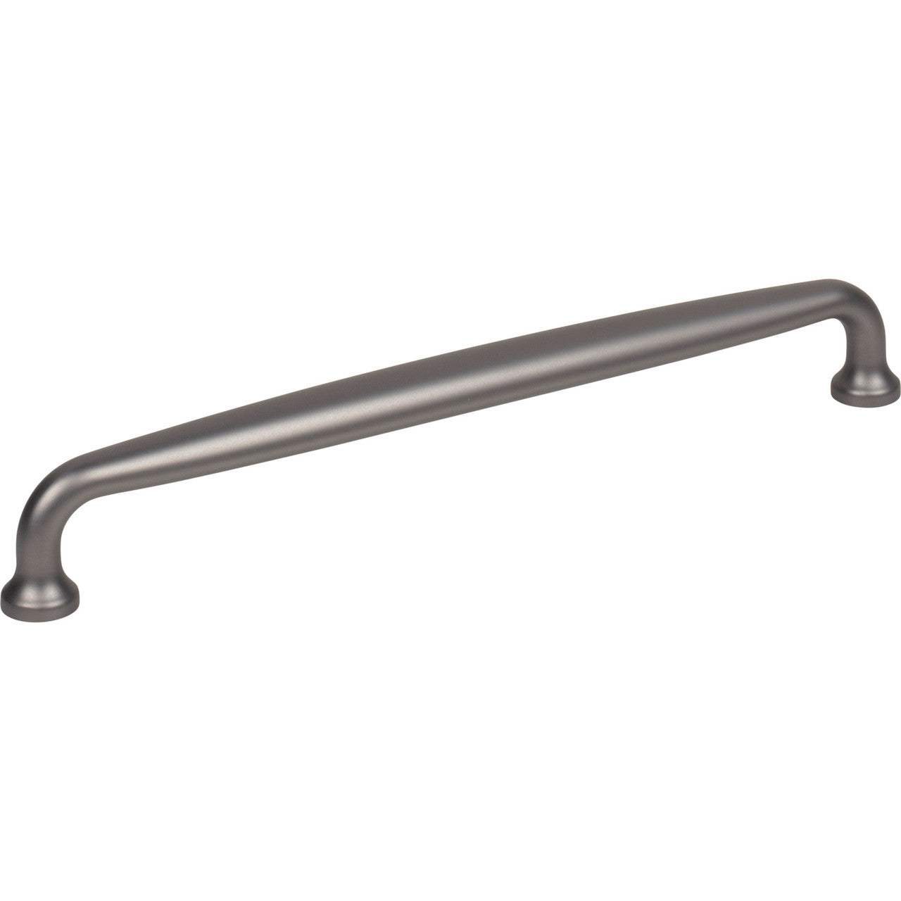 Top Knobs M2795: 8" cc Charlotte D-Handle Cabinet Pull - Ash Gray