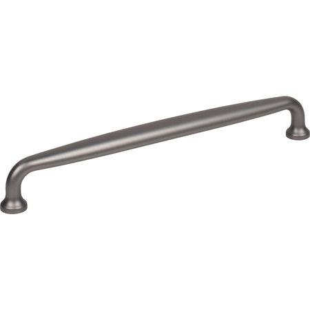 Top Knobs M2795: 8" cc Charlotte D-Handle Cabinet Pull - Ash Gray