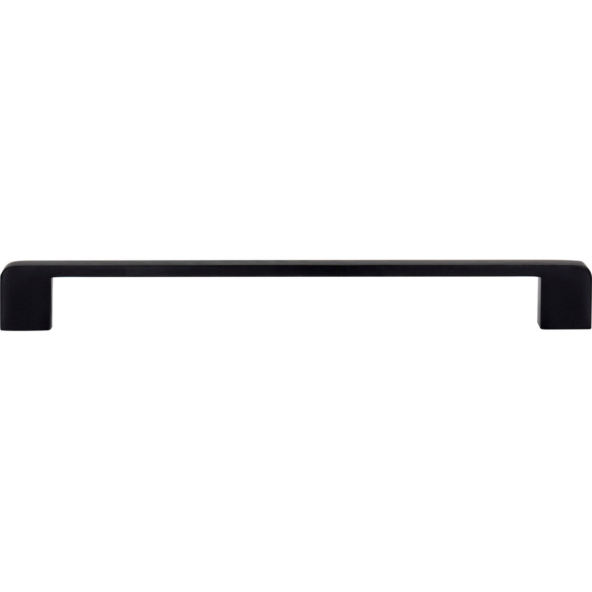 Atlas A995-BL: 10-1/16" cc Clemente Cabinet Pull - Matte Black