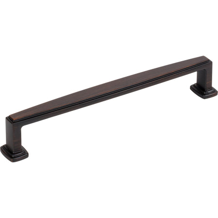 Jeffrey Alexander 171-160DBAC: 160mm cc Richard Cabinet Pull - Brushed Oil Rubbed Bronze