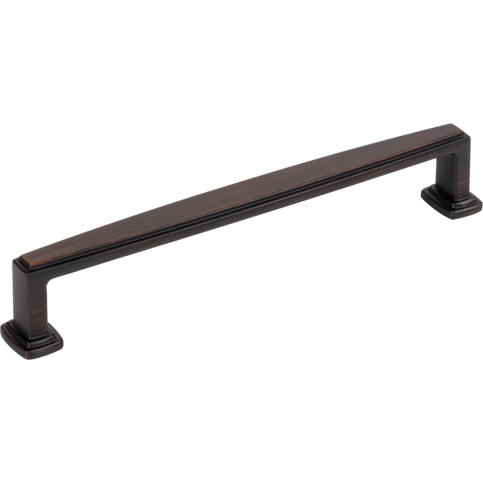 Jeffrey Alexander 171-160DBAC: 160mm cc Richard Cabinet Pull - Brushed Oil Rubbed Bronze