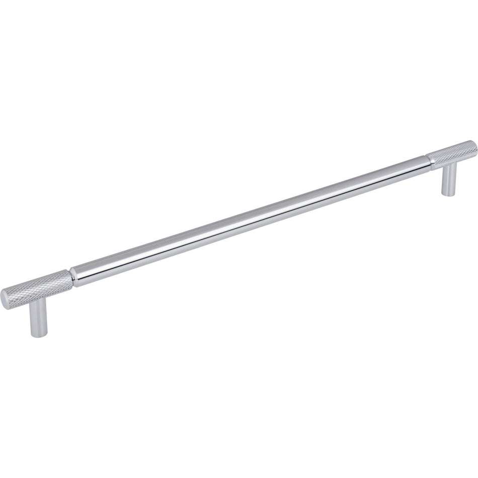 Top Knobs TK3245PC: 12" cc Prestwick Bar Cabinet Pull - Polished Chrome