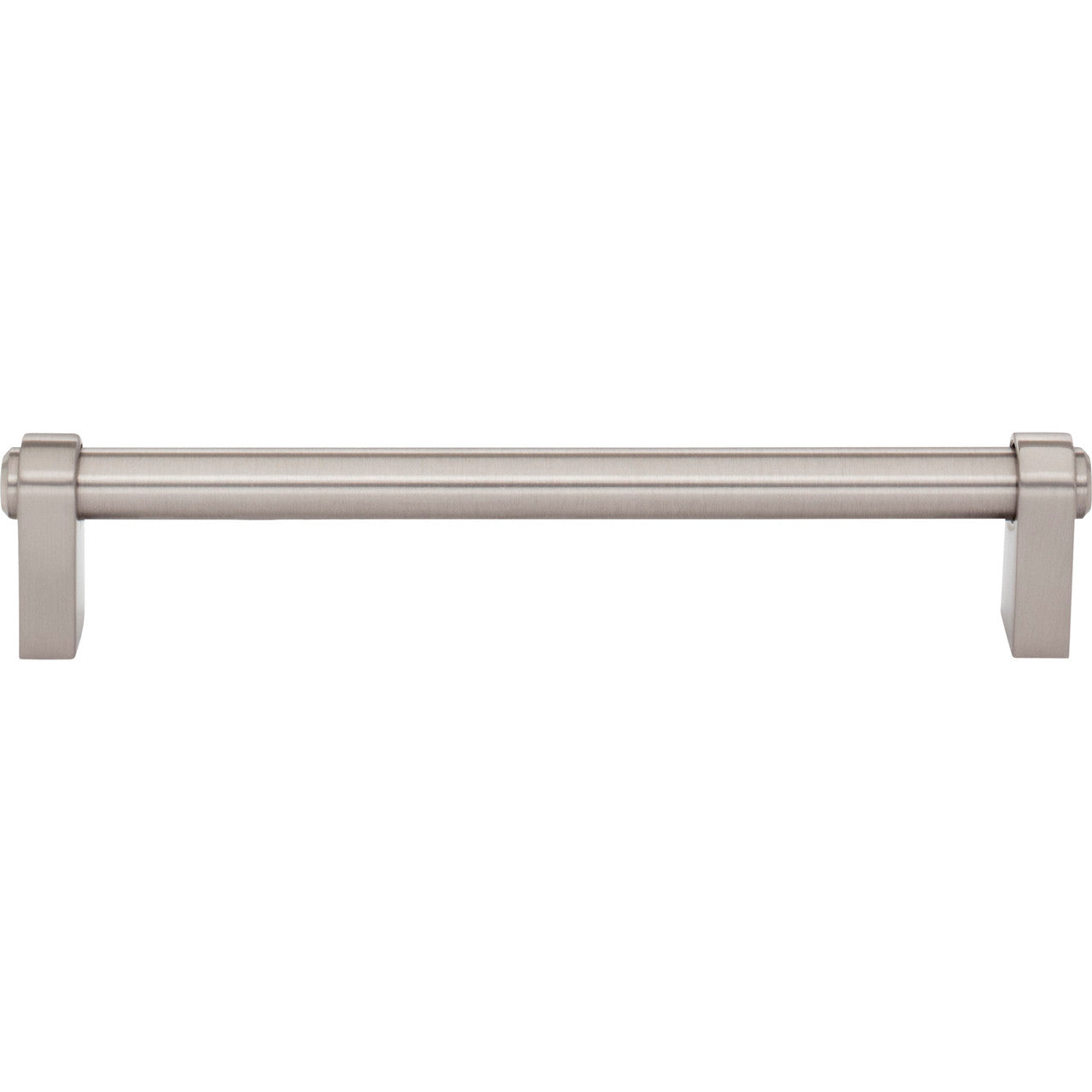 Top Knobs TK3212BSN: 6-5/16" cc Lawrence Cabinet Pull - Brushed Satin Nickel