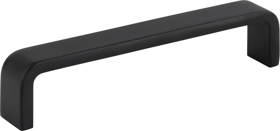 Elements 193-128MB: 128mm cc Asher Cabinet Pull - Matte Black