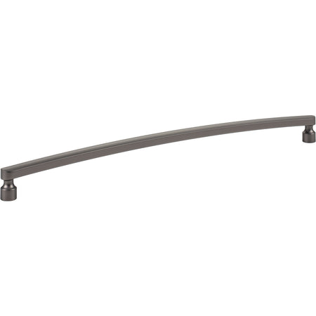 Atlas A685-SL: 12" cc Lennox Cabinet Pull - Slate