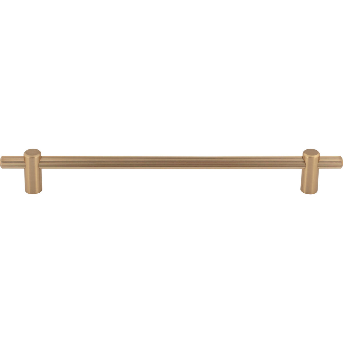 Top Knobs TK3256HB: 8-13/16" cc Dempsey Bar Cabinet Pull - Honey Bronze