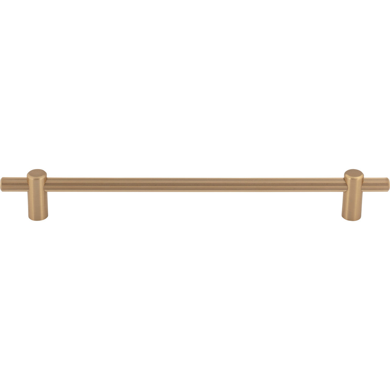 Top Knobs TK3256HB: 8-13/16" cc Dempsey Bar Cabinet Pull - Honey Bronze