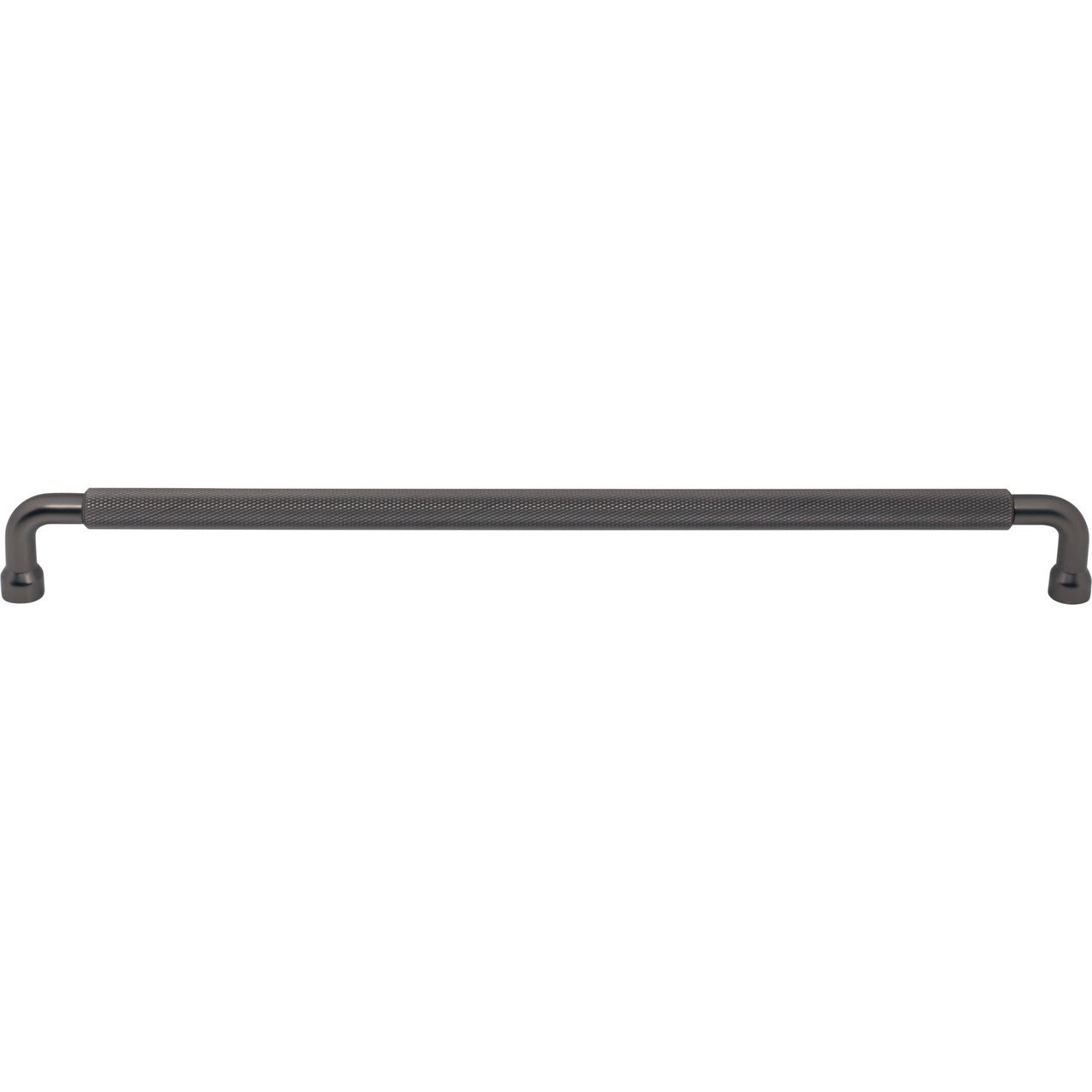 Top Knobs TK3267AG: 12" cc Garrison Bar Cabinet Pull - Ash Grey