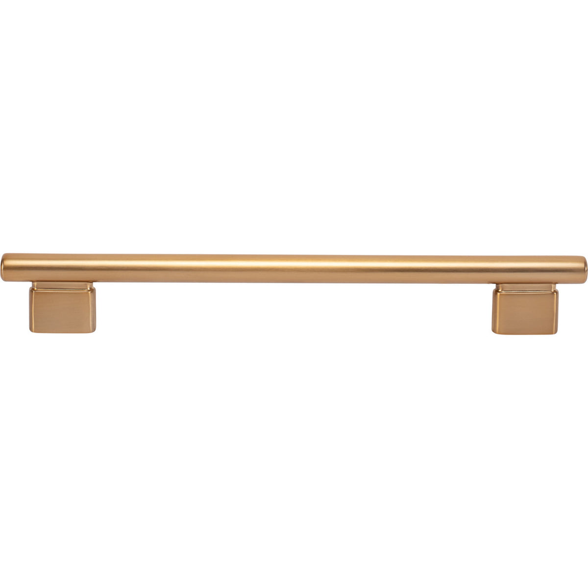 Atlas A515-WB: 192mm cc Holloway Round Bar  Cabinet Pull - Warm Brass