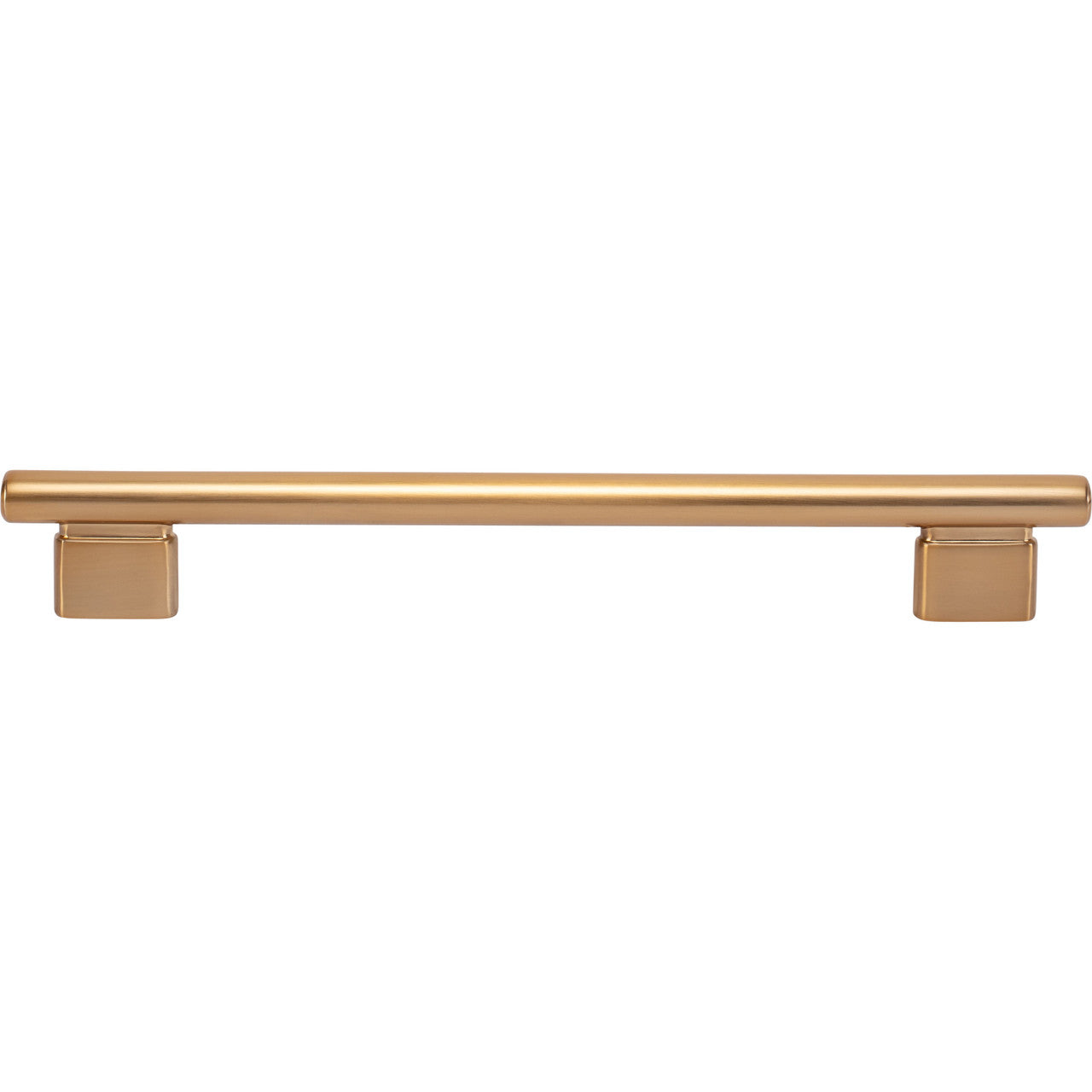 Atlas A515-WB: 192mm cc Holloway Round Bar  Cabinet Pull - Warm Brass