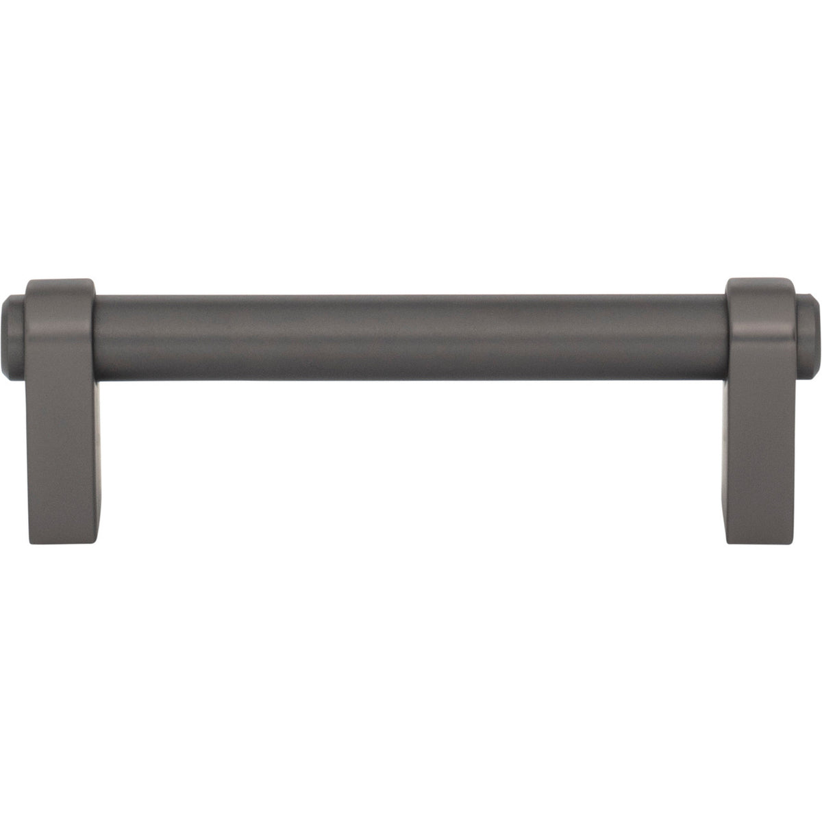 Top Knobs TK3210AG: 3-3/4" cc Lawrence Cabinet Pull - Ash Gray