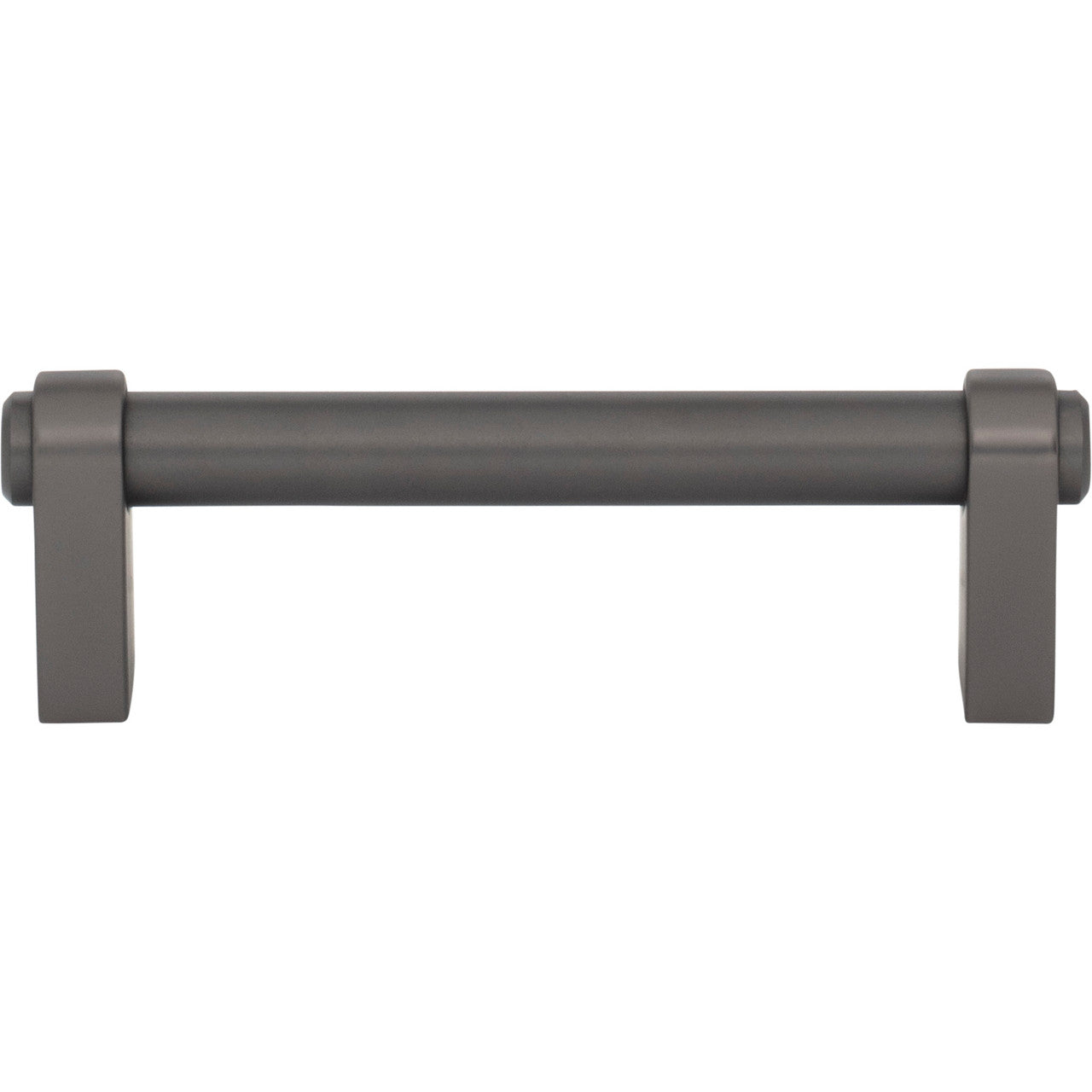 Top Knobs TK3210AG: 3-3/4" cc Lawrence Cabinet Pull - Ash Gray