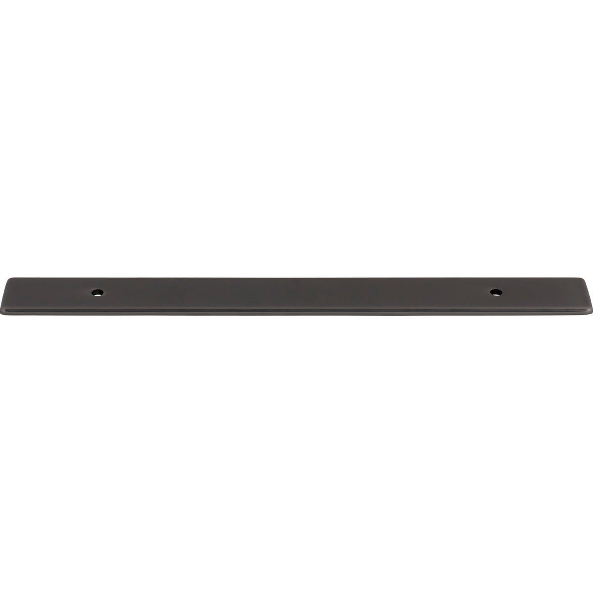 Top Knobs TK3283AG: 1" Radcliffe  Backplate - Ash Grey