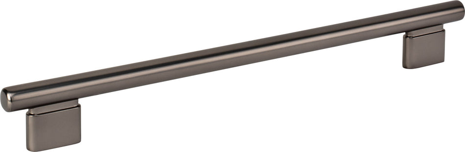 Atlas A516-SL: 224mm cc Holloway Round Bar  Cabinet Pull - Slate