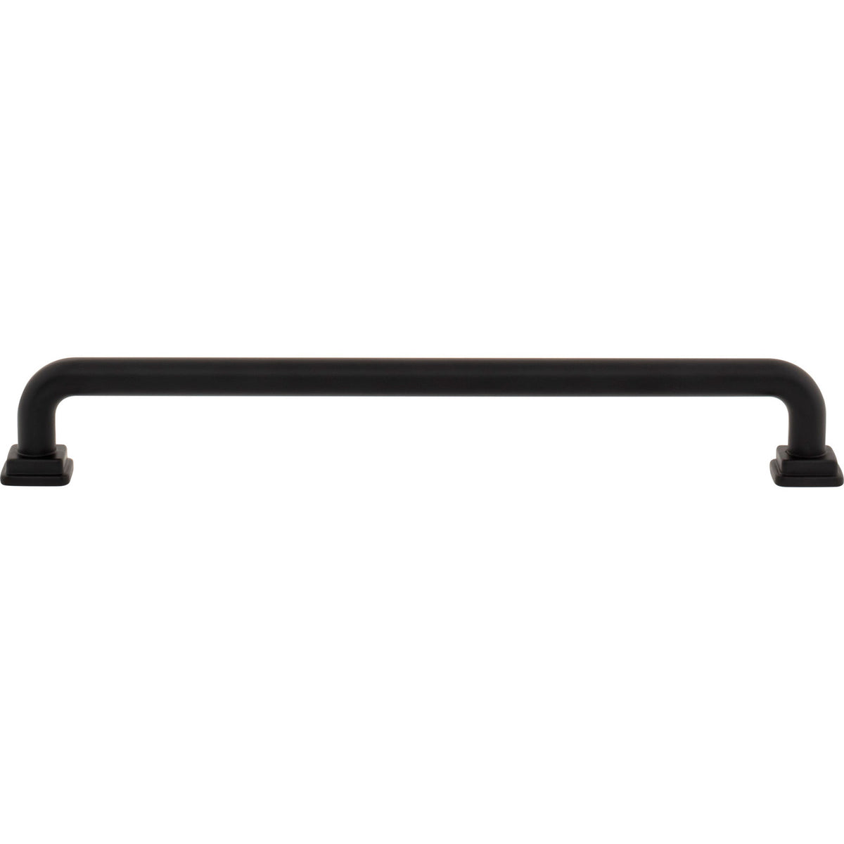 Atlas A6026-BL: 7-9/16" cc Kimberton Bar Cabinet Pull - Matte Black