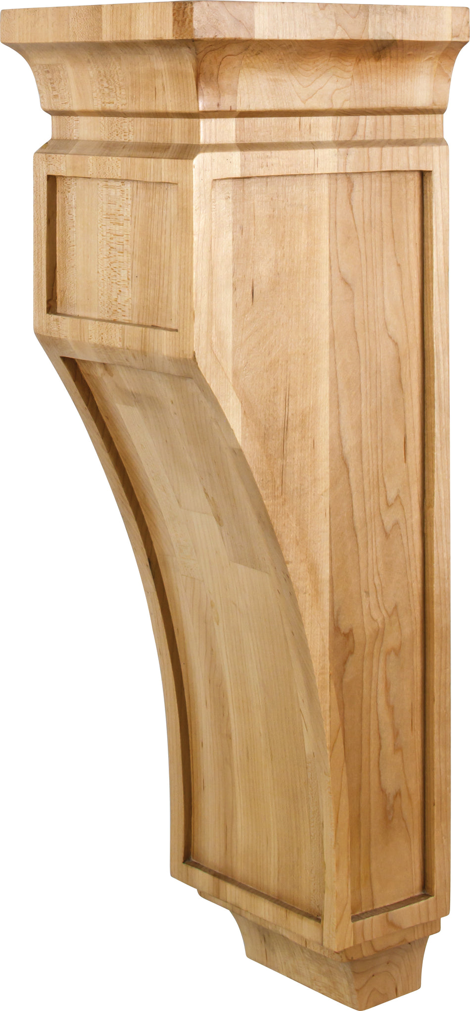 Hardware Resources CORO-3CH: 6-3/4" x 7-3/4" x 22" Mission Corbel - Cherry