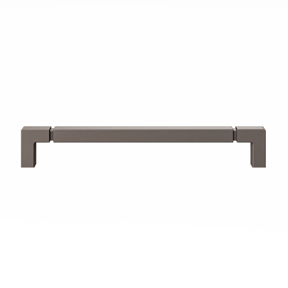 Top Knobs TK3213AG: 7-9/16" cc Lawrence Cabinet Pull - Ash Gray