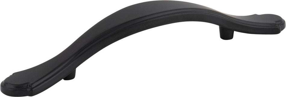 Elements 3108MB: 3" cc Gatsby Cabinet Pull - Matte Black