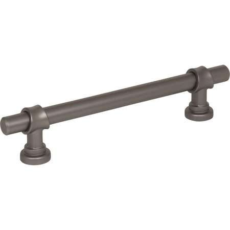 Top Knobs M2711: 5-1/16" cc Dakota Bit Cabinet Pull - Ash Gray