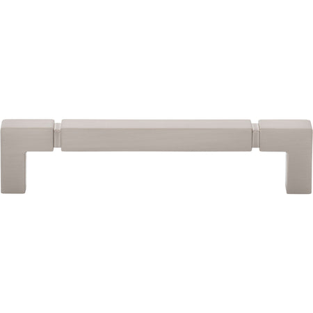 Top Knobs TK3222BSN: 5-1/16" cc Langston Cabinet Pull - Brushed Satin Nickel