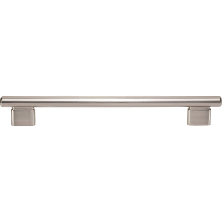 Atlas A518-BRN: 12" cc Holloway Square Bar Appliance Pull - Brushed Nickel
