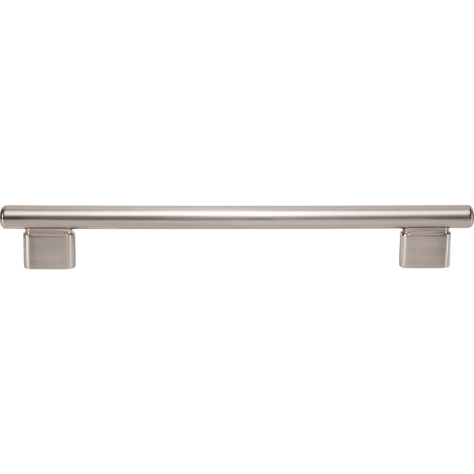 Atlas A518-BRN: 12" cc Holloway Square Bar Appliance Pull - Brushed Nickel