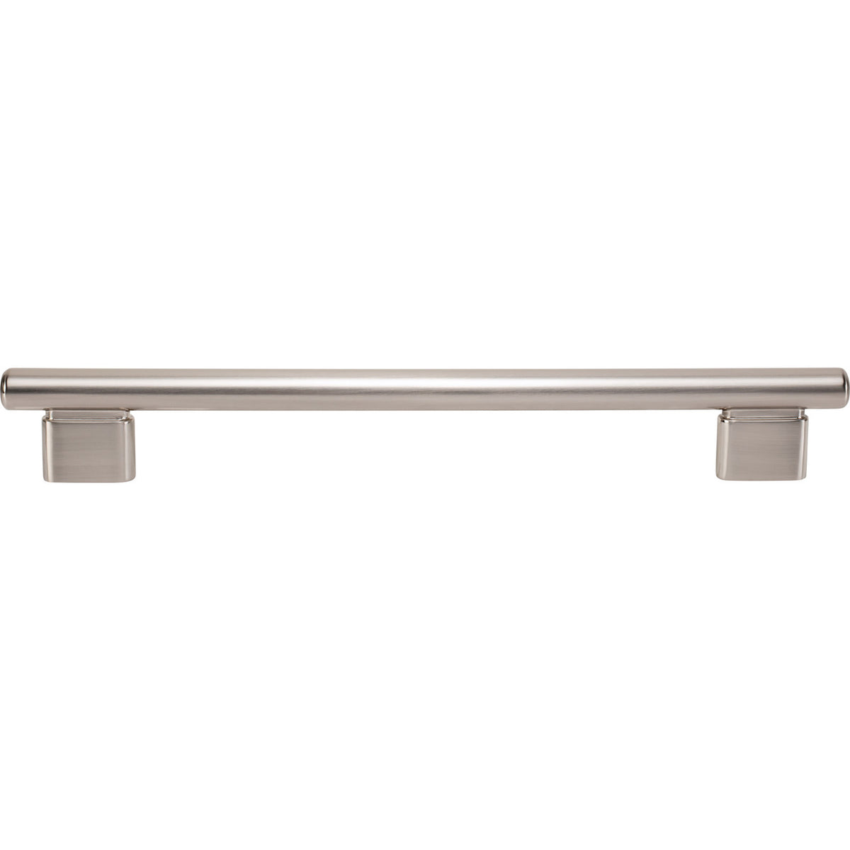 Atlas A519-BRN: 18" cc Holloway Round Bar Appliance Pull - Brushed Nickel