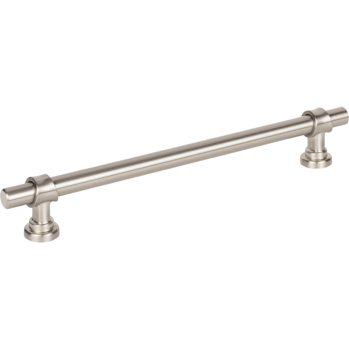 Top Knobs M2734: 7-9/16" cc Dakota Bit Cabinet Pull - Brushed Satin Nickel