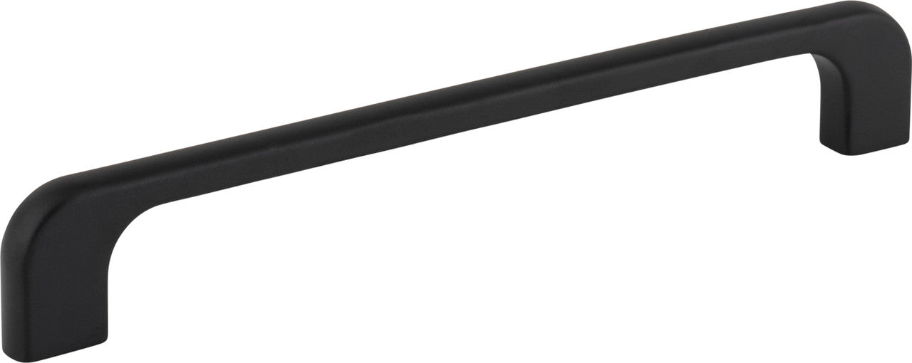 Jeffrey Alexander 264-160MB: 160mm cc Alvar Cabinet Pull - Matte Black