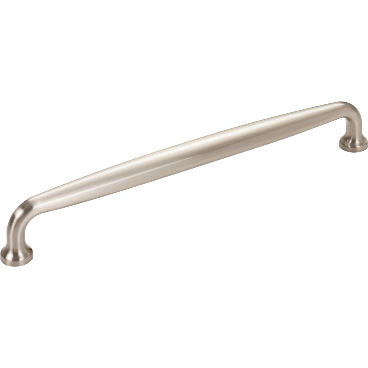 Top Knobs M2794: 8" cc Charlotte D-Handle Cabinet Pull - Brushed Satin Nickel