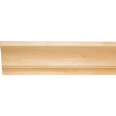 Hardware Resources CONCR4-POP: 3/4" x 4" Contemporary Cove Crown Moulding - Poplar