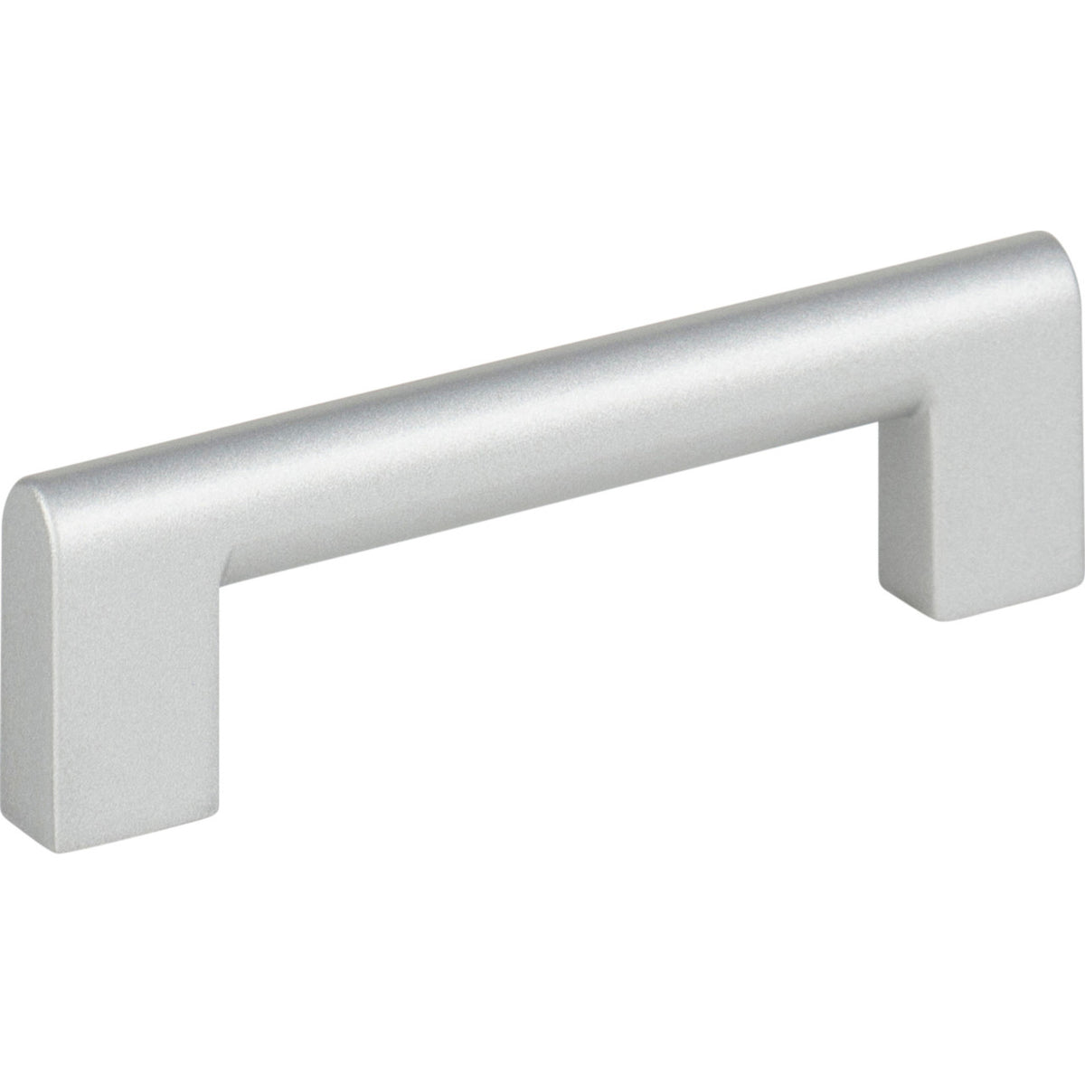Atlas 438-MC: 3-3/4" cc Round Rail Cabinet Pull - Matte Chrome